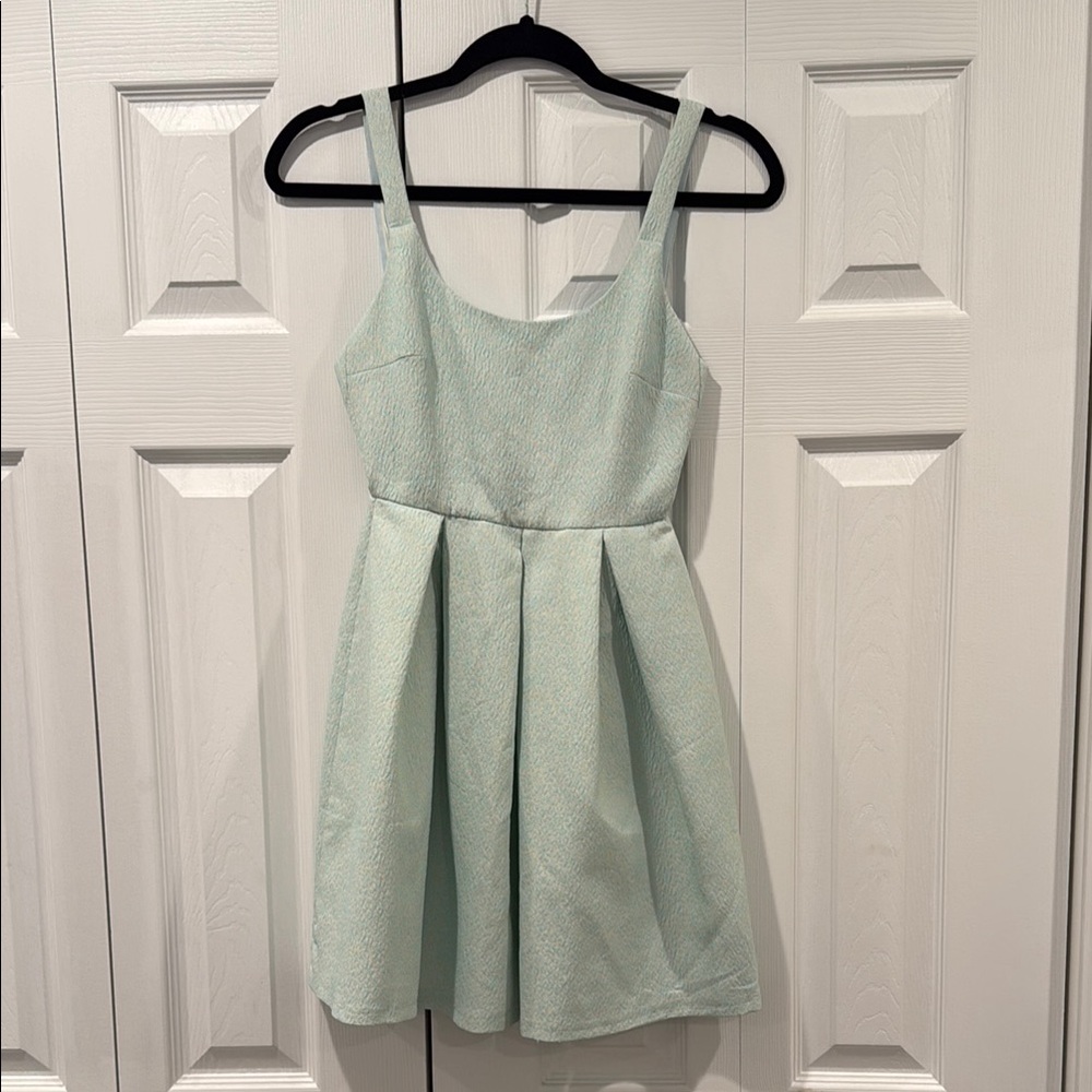 Zara Mint Green Prom Dress